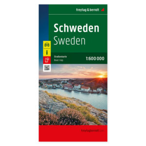 Forside av Sverige veikart 1:600 000