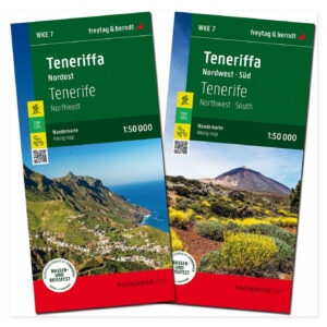 Turkart over Tenerife fra freytag & berndt