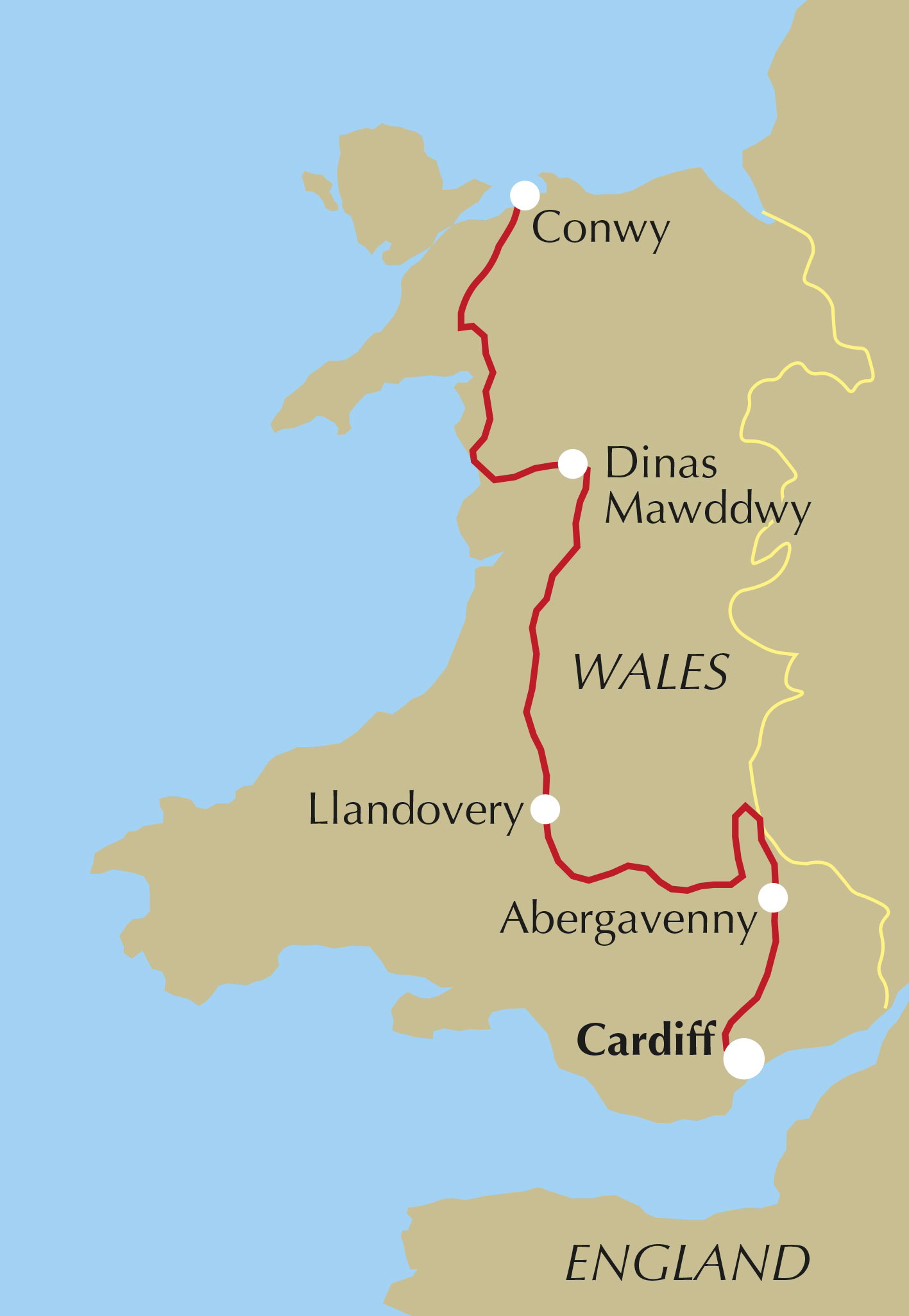 The Cambrian Way – bla i boken