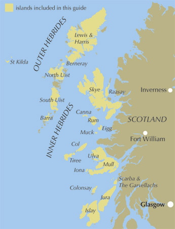 The Hebrides – bla i boken