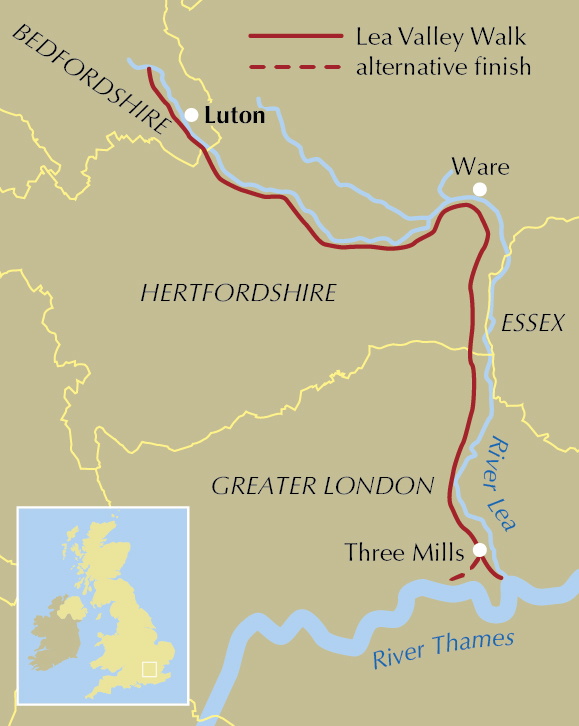 The Lea Valley Walk – book preview