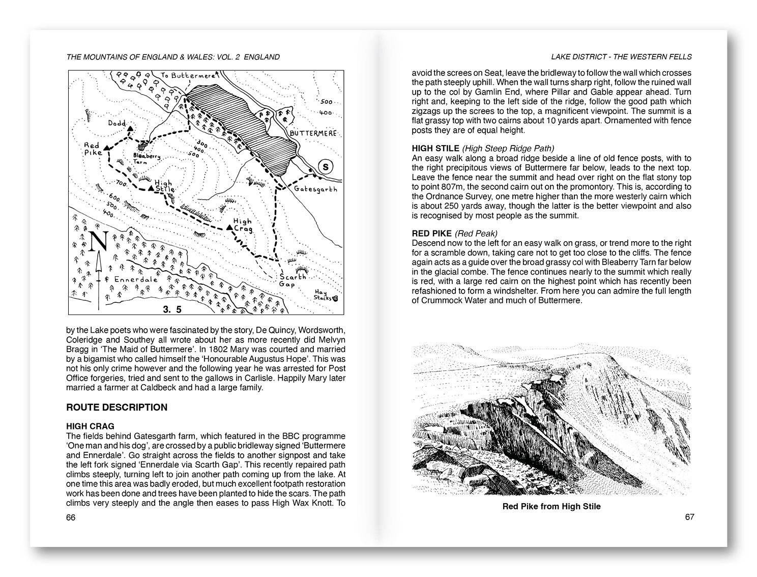 The Mountains of England and Wales: Vol 2 England – book preview