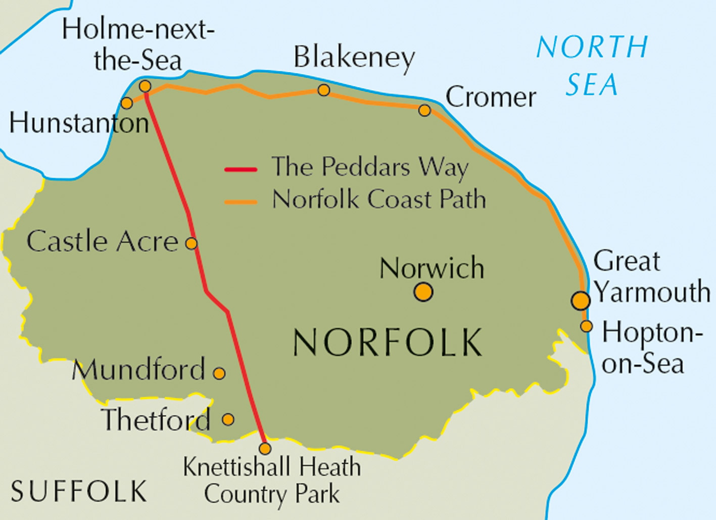 The Peddars Way and Norfolk Coast Path – book preview