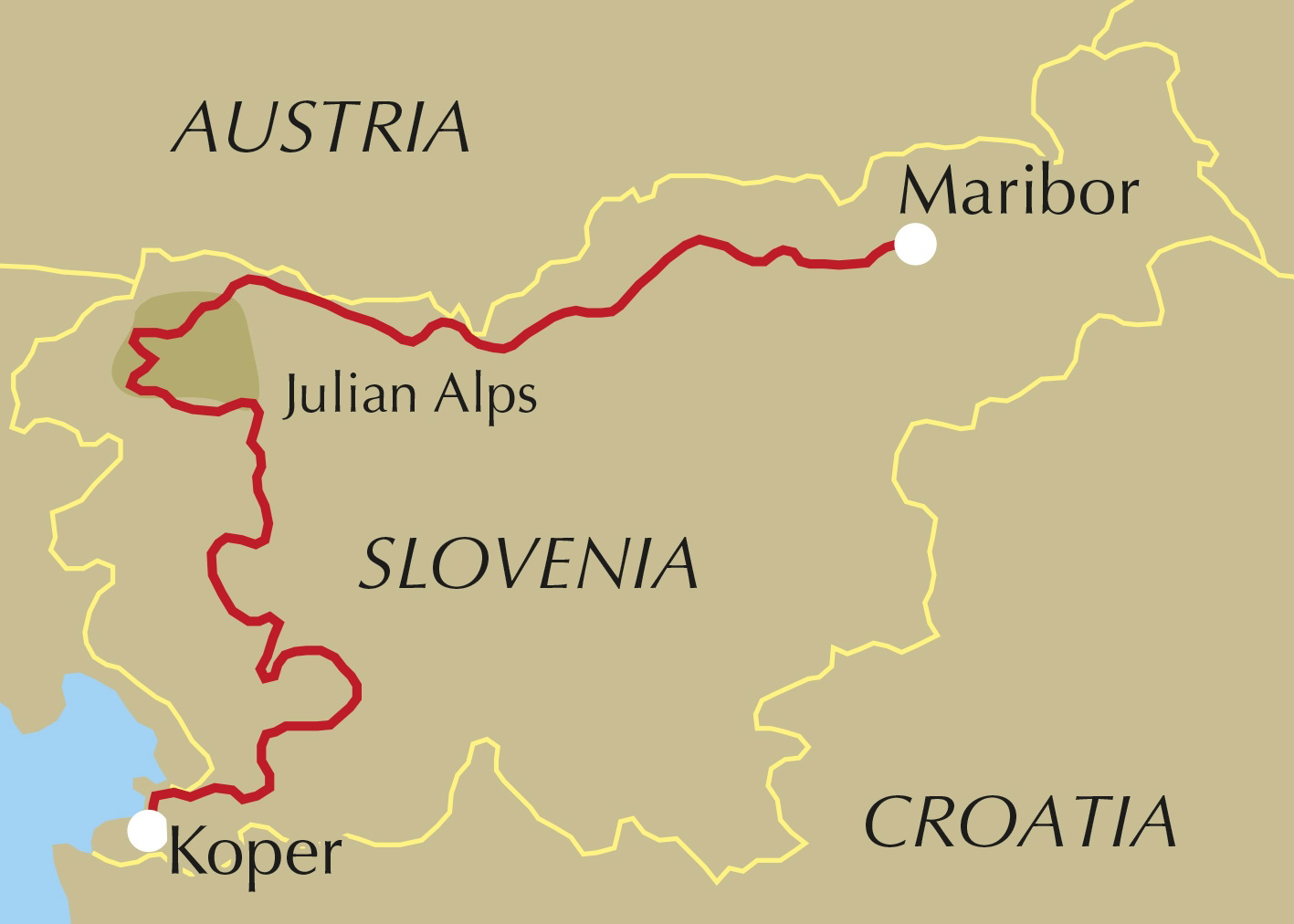 The Slovene Mountain Trail – book preview
