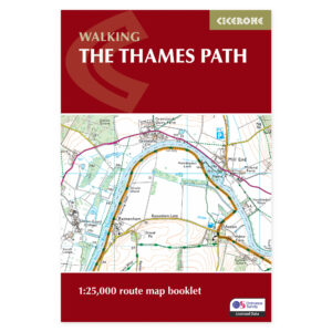 Forside av The Thames Path Map Booklet