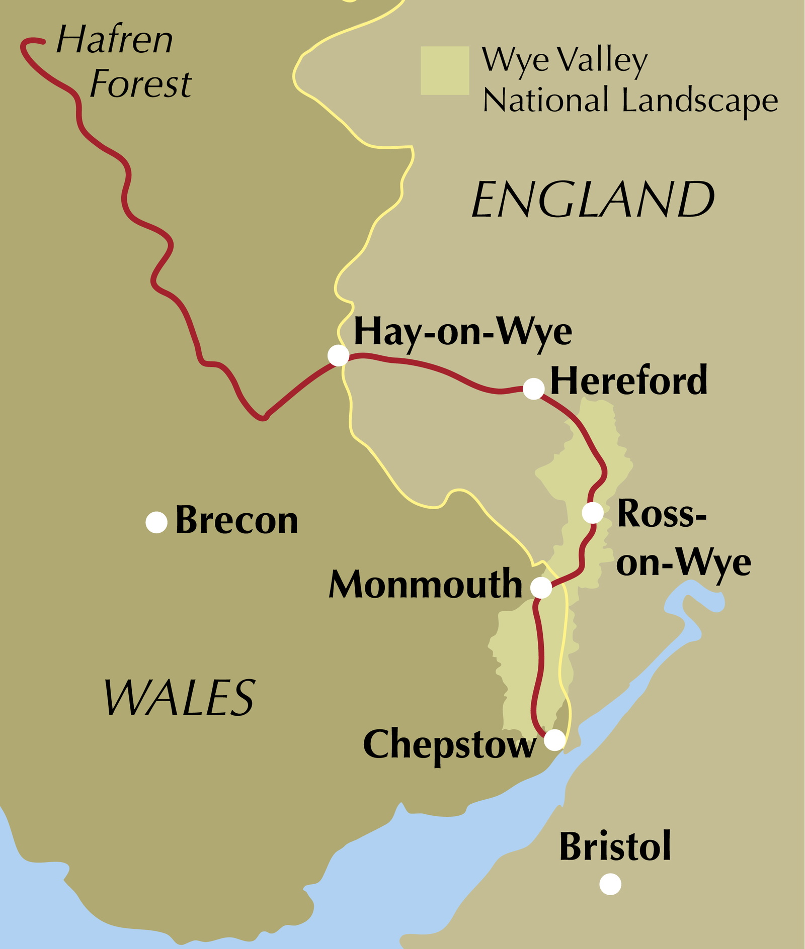 The Wye Valley Walk – book preview