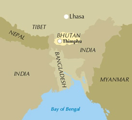 Trekking in Bhutan – bla i boken