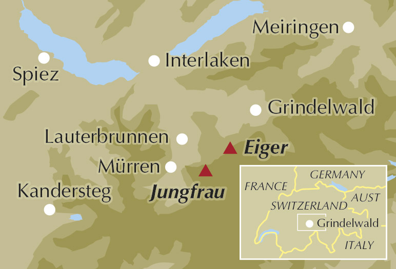 Trekking in the Bernese Oberland – bla i boken