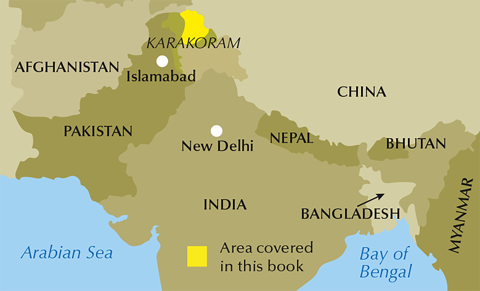 Trekking in the Karakoram – bla i boken