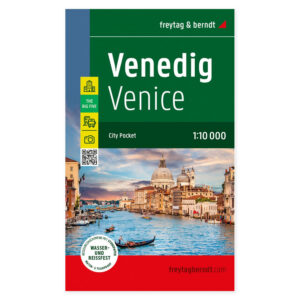 Veikart over Venezia fra freytag & berndt