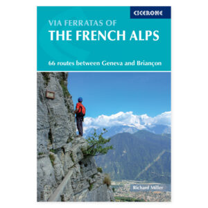 Forside fra Cicerone-guiden Via Ferratas of the French Alps