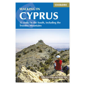 Forside fra Cicerone-guiden Walking in Cyprus