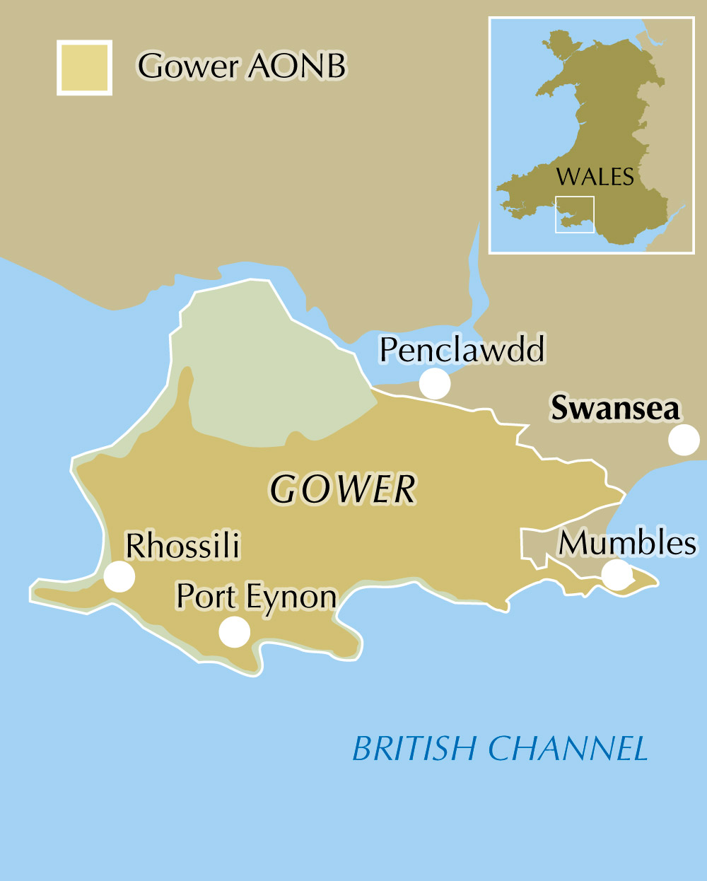 Walking in Gower – book preview