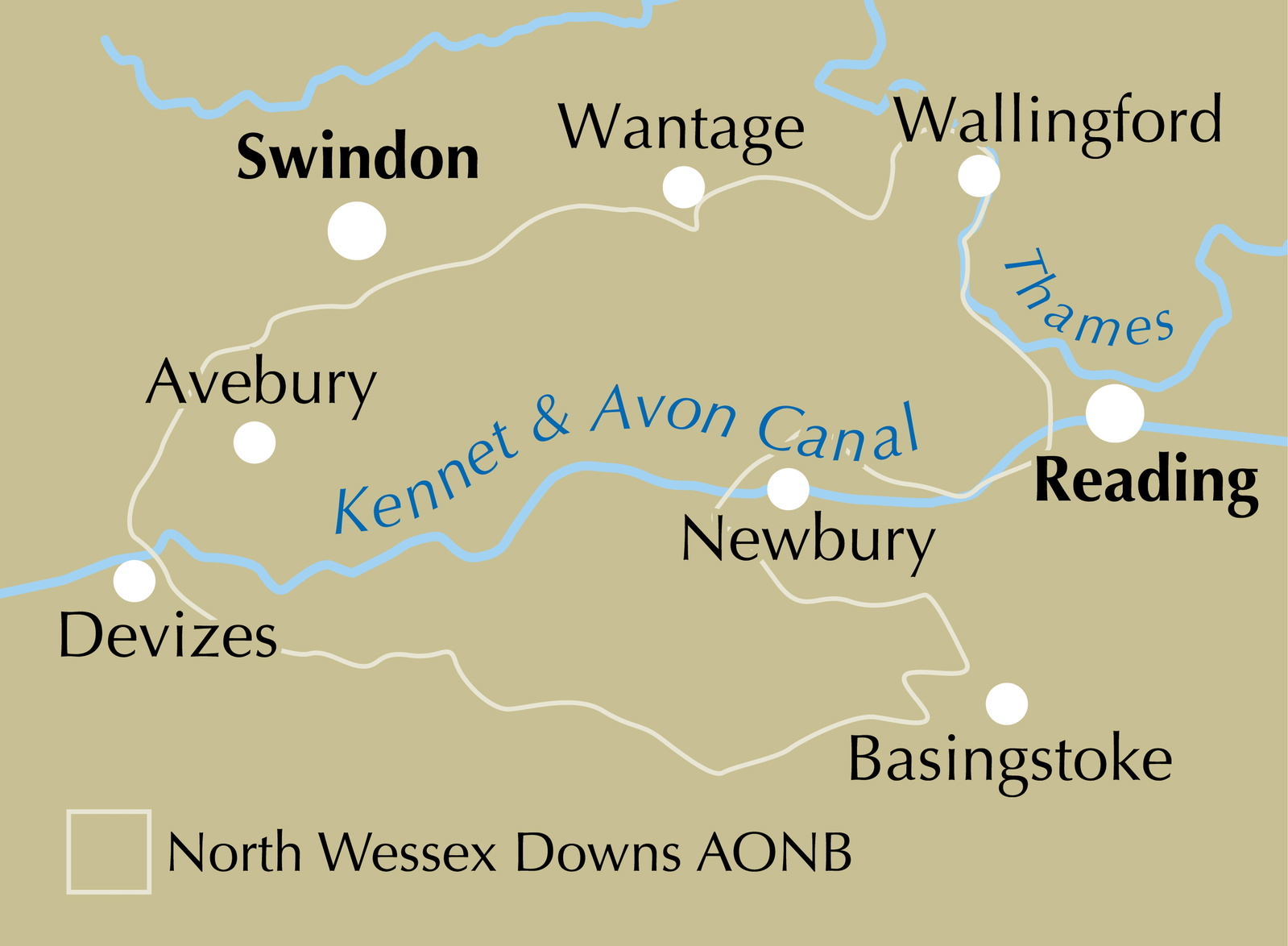Walking in the North Wessex Downs – book preview