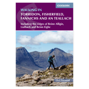 Forside fra Cicerone-guiden Walking in Torridon, Fisherfield, Fannichs and An Teallach