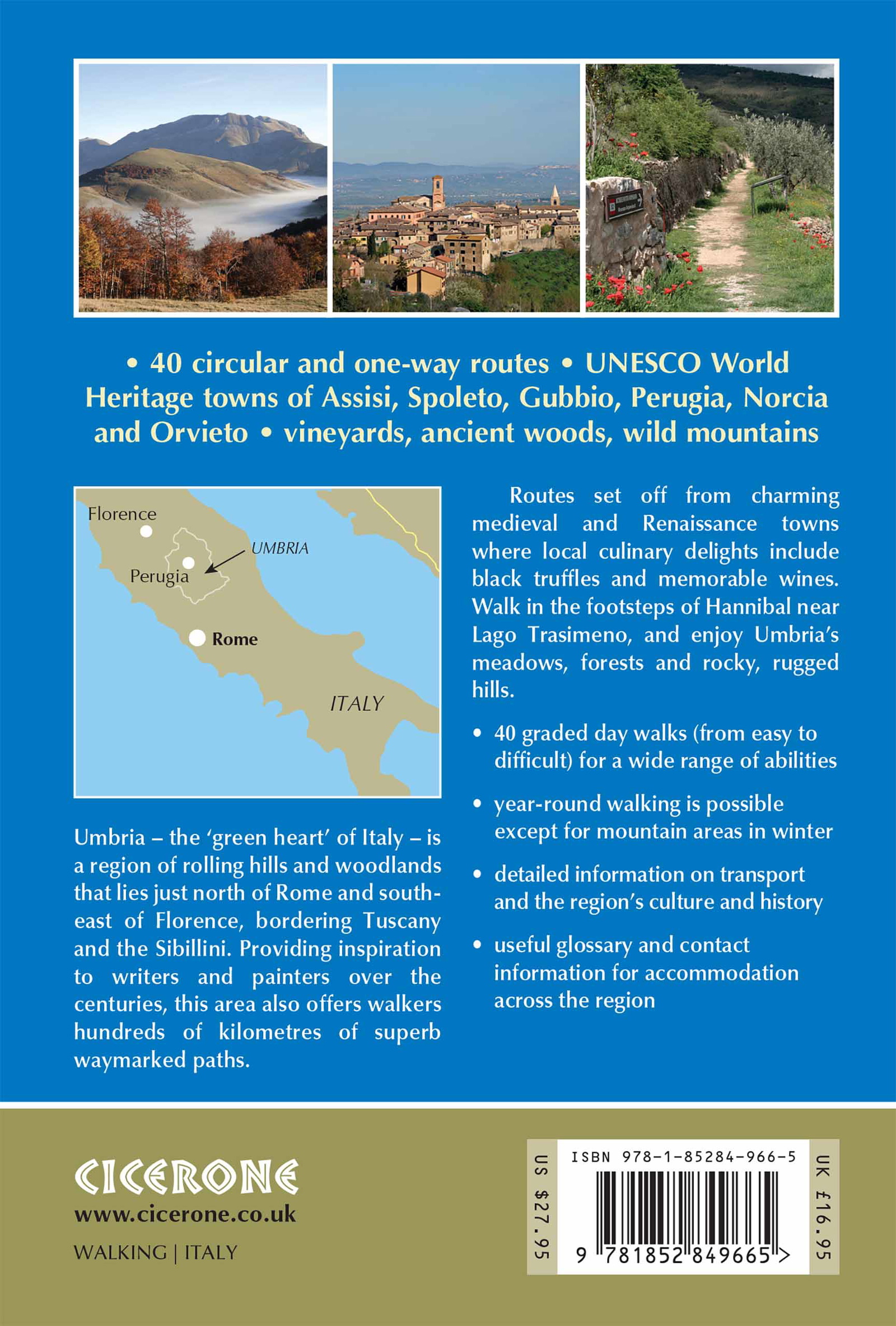 Bakside av Walking in Umbria