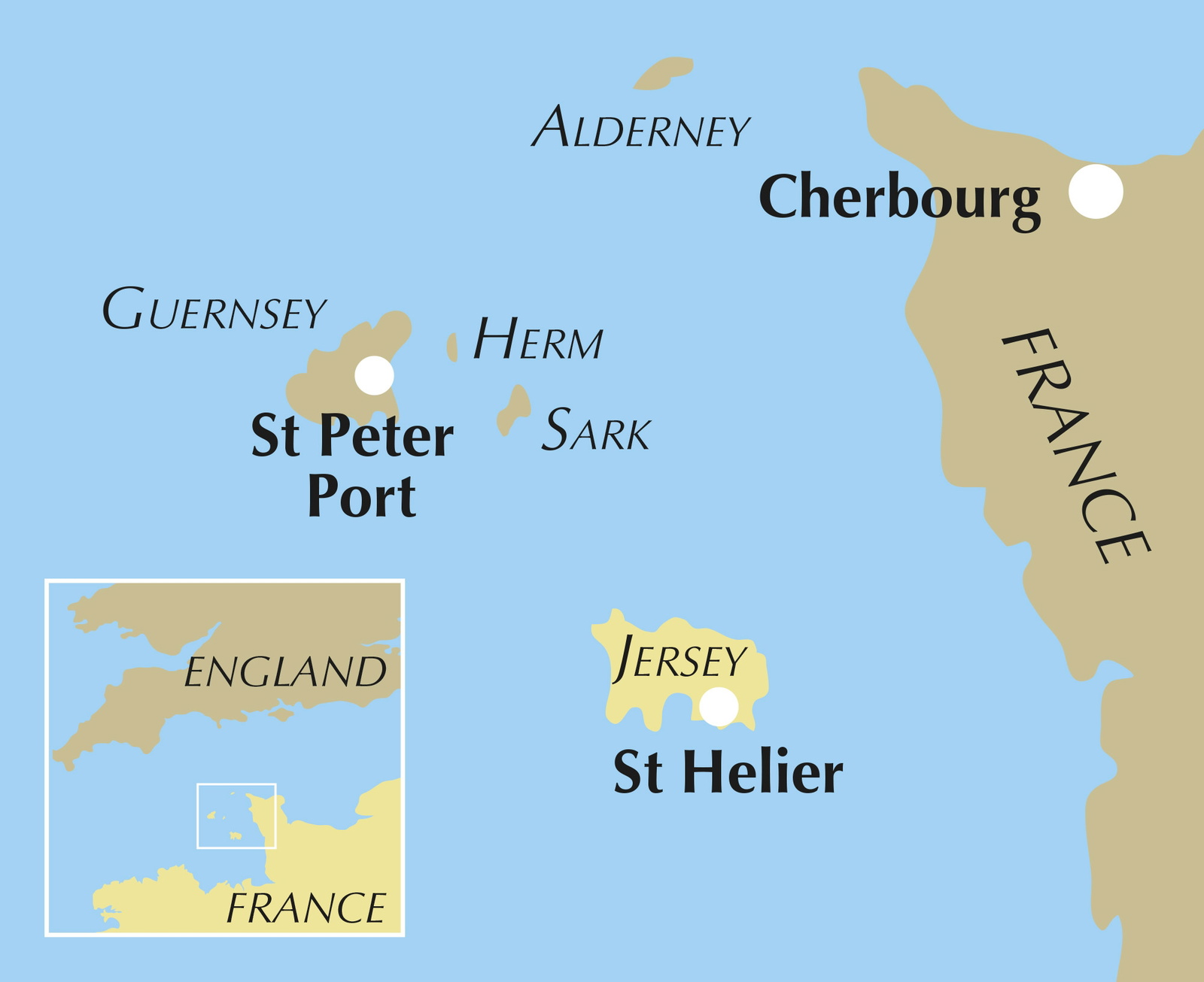 Walking on Jersey – bla i boken