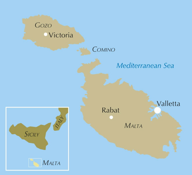 Walking on Malta – bla i boken