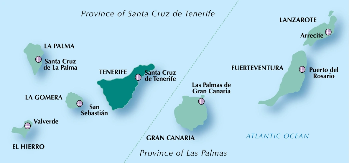 Walking on Tenerife – bla i boken