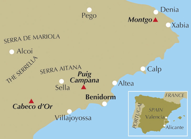 Walking on the Costa Blanca – book preview