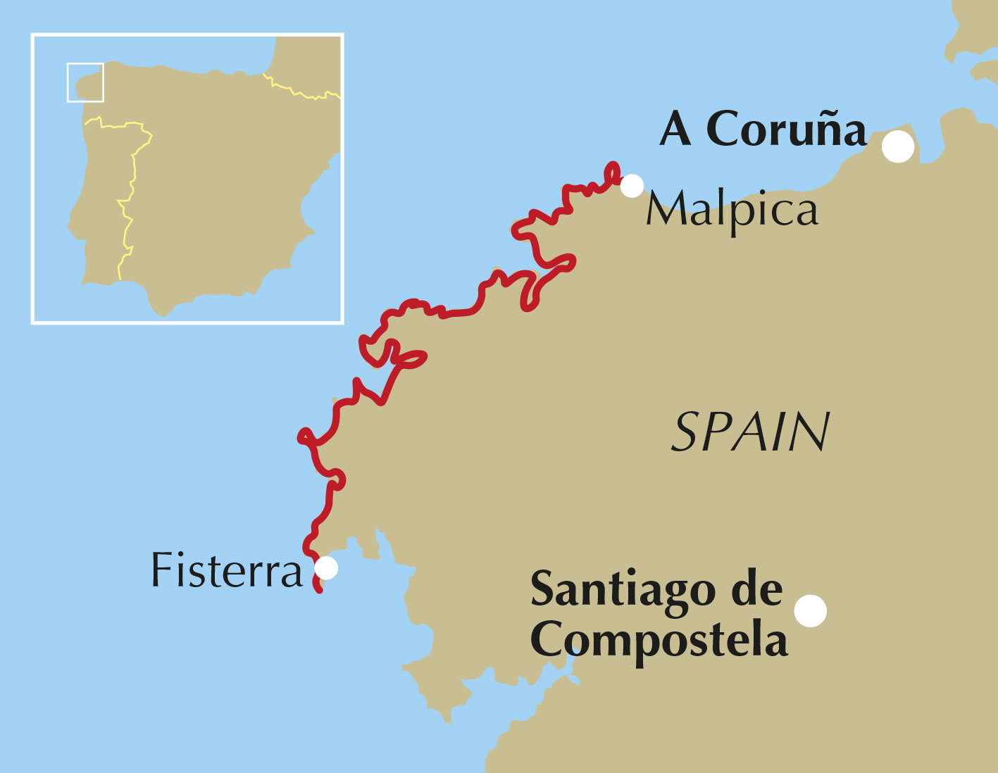 Walking the Camino dos Faros – book preview