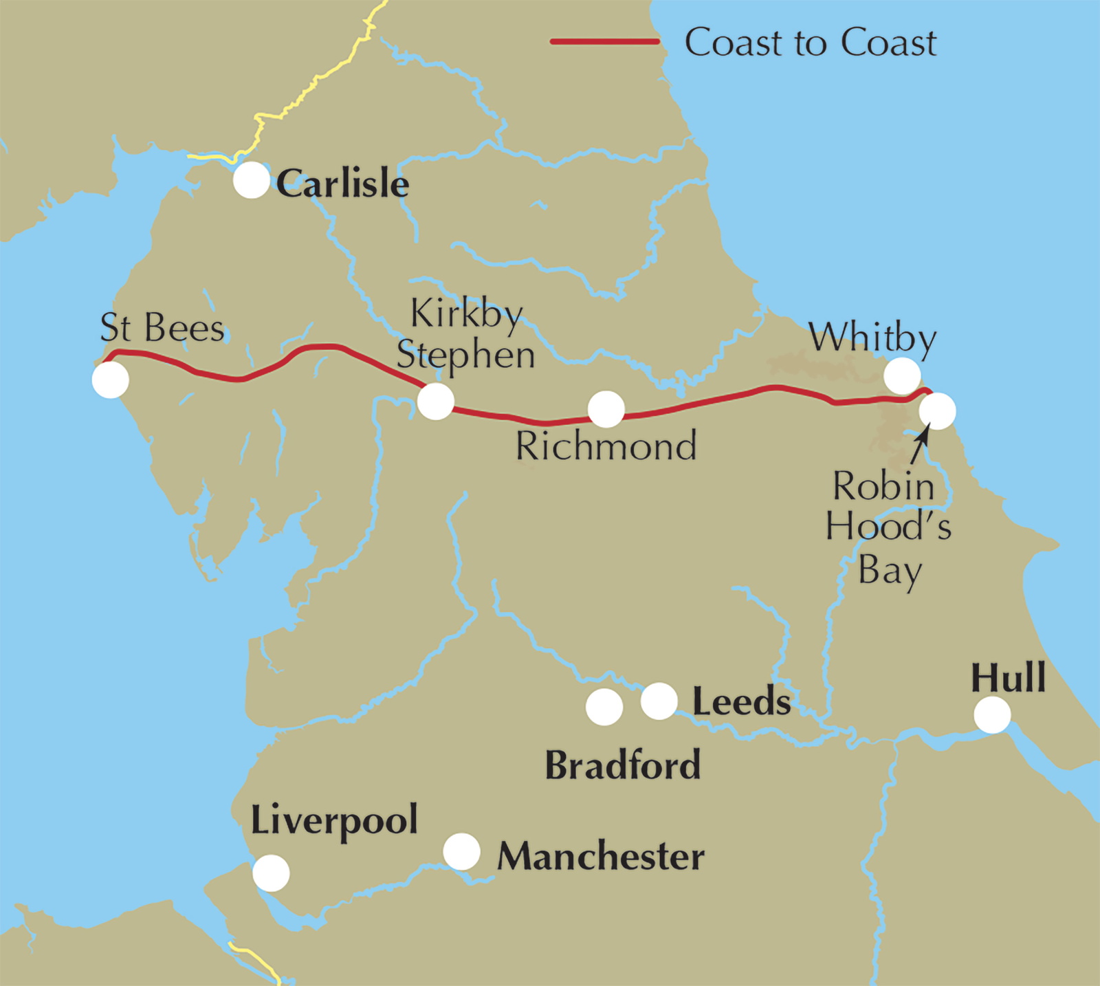 Walking the Coast to Coast Path – book preview