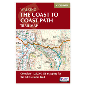 Forside av Walking the Coast to Coast Path Trail Map