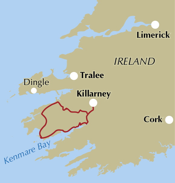 Walking the Kerry Way – bla i boken