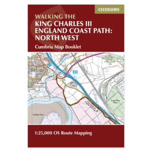 Forside av Walking the King Charles III England Coast Path: North West - Cumbria Map Booklet