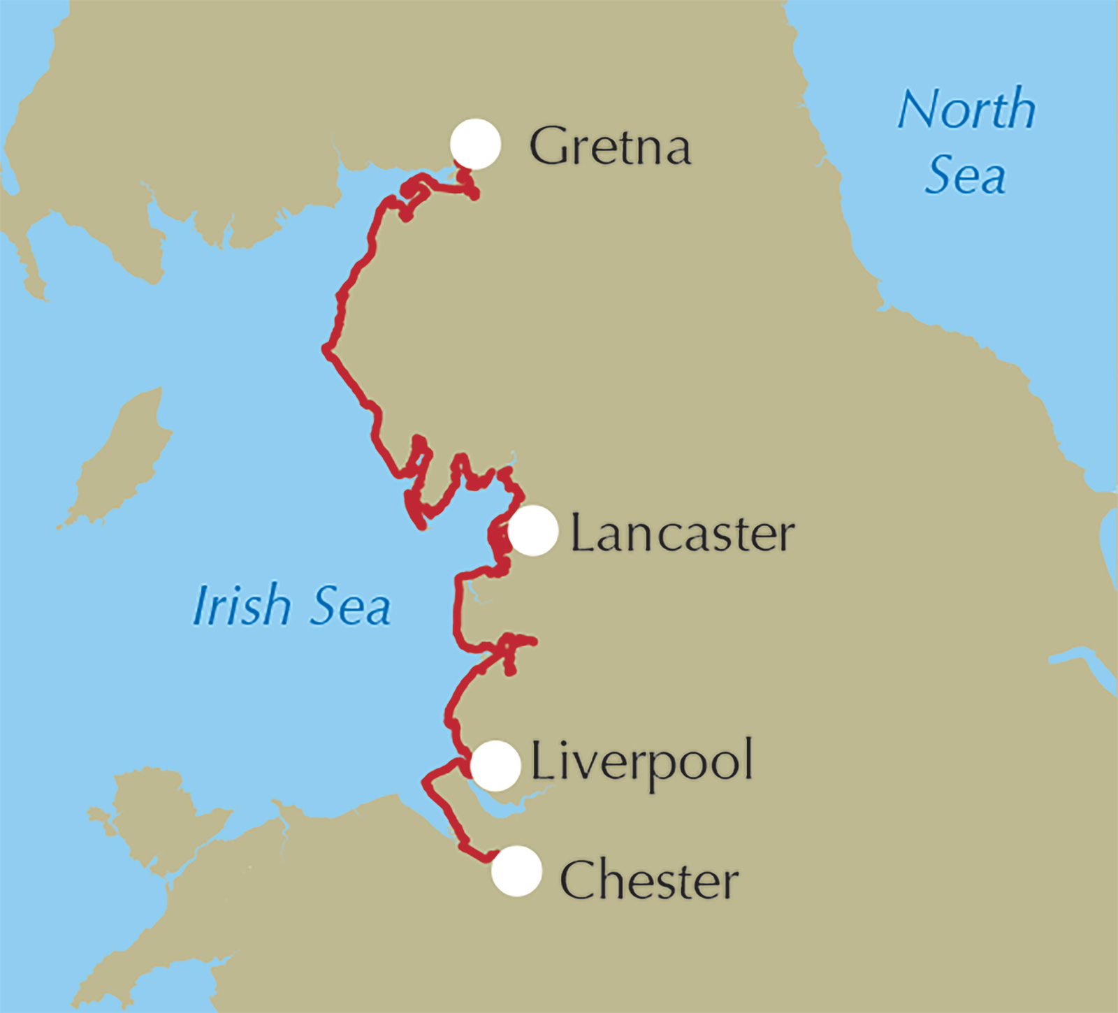 Walking the King Charles III England Coast Path: North West – book preview