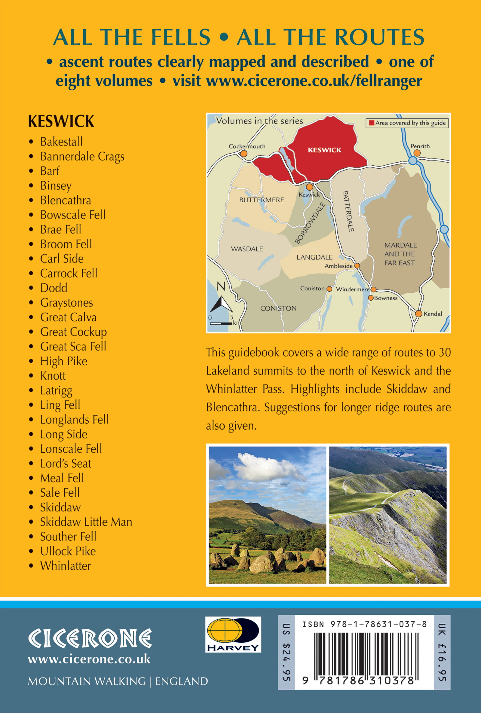 Bakside av Walking the Lake District Fells - Keswick