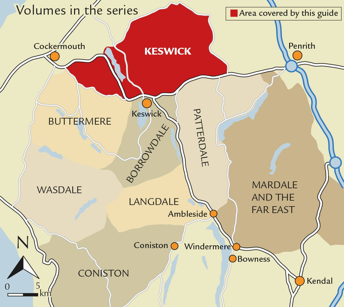 Walking the Lake District Fells - Keswick – bla i boken