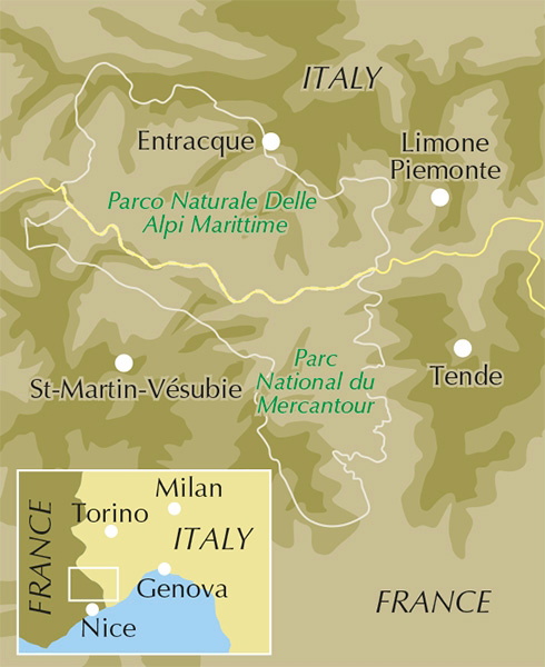 Walks and Treks in the Maritime Alps – book preview
