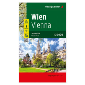 Byatlas over Wien fra freytag & berndt
